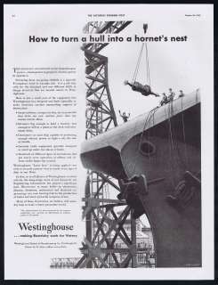   Equipment WWII U.S Navy Aircraft Carrier John Vickery Art Ad  