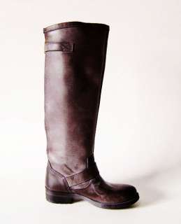 New Steve Madden LINDLEY Ladies Brown Leather Knee High Boots Shoes 