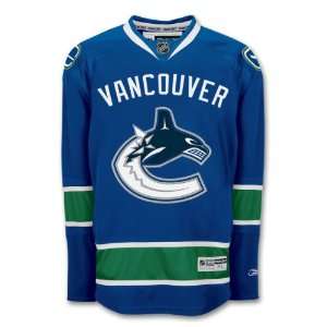  Vancouver Canucks Reebok Premier Replica Home NHL Hockey 