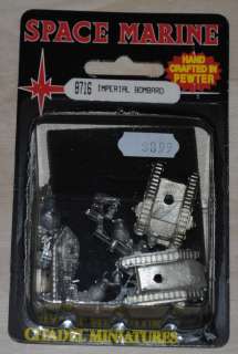   40k EPIC IMPERIAL GUARD BOMBARD oop new in blister Space Marine  