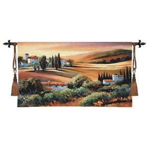   WH Afternoon Light in Tuscany Tapestry   Carol Jessen