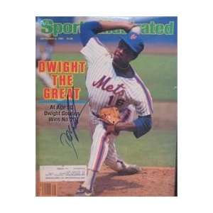  Dwight Gooden Doc autographed Sports Illustrated 