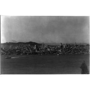   from midbay,June 1,1930,California,CA,city scape,ship?