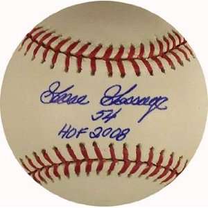  Signed Goose Gossage Baseball   with 54 HoF 2008 