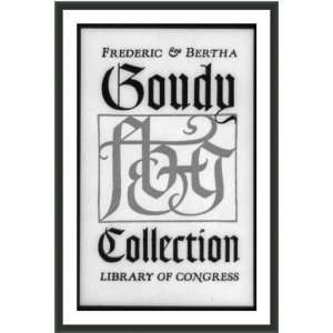   Goudy Collection, designed by Goudy, featuring hi