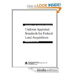 Uniform Appraisal Standards for Federal Land Acquisitions U.S 