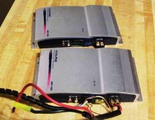 TWO amplifiers Alpine MRH T305 50wpc or 100w bridged  
