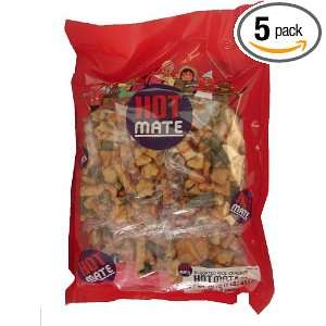 Shirakiku Rice Cracker Hot Mate Arare, 16 Ounce Units (Pack of 5 