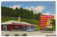 Bradfords Sea Food & Steak House ROANOKE VA ca1950  
