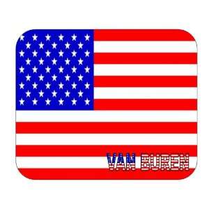  US Flag   Van Buren, Arkansas (AR) Mouse Pad Everything 