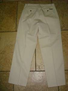 NWT CUTTER & BUCK Khaki Pants sz 34 X 32  