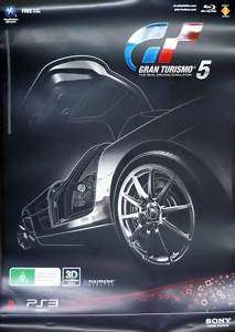 GRAN TURISMO 5 GT POSTER official promo item ver1 New  