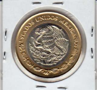 Banco de Mexico $ 10 Pesos Coin 1999 Visit My Store For More Years 