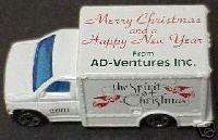 Christmas 2001AD Ventures, Inc. Code 2 Matchbox  