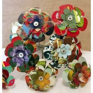   Recycled Tin Forever Flowers by Kim Groff Harrington