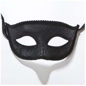 Black Half Face Venetian Masquerade Halloween Mask New  