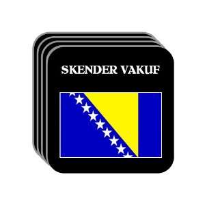   and Herzegovina   SKENDER VAKUF Set of 4 Mini Mousepad Coasters