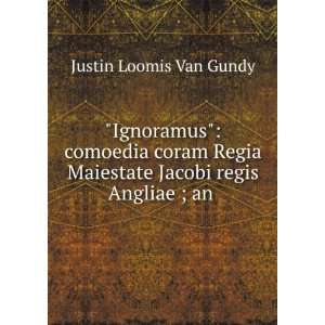   Maiestate Jacobi regis Angliae ; an . Justin Loomis Van Gundy Books