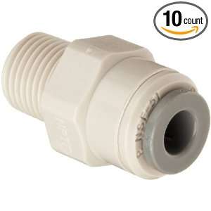   Push to Connect   Adaptor, 3/16 Tube x 1/8 NPT Male (Pack of 10