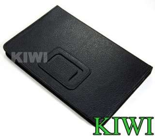 Black PU Leather Stand Cover + Stylus Touch Pen For  Kindle Fire 