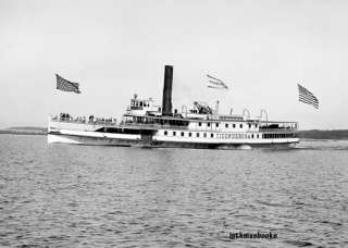 Steamship Steamboat Ticonderoga Lake Champlain photo  