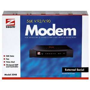  Zoom V92 V44 Enxternal Faxmodemfor Pc & Mac Controller 