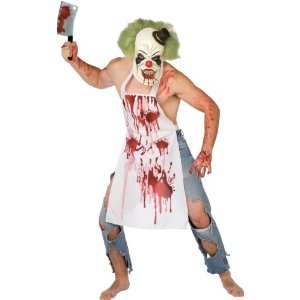 Lets Party By Time AD Inc. Killer Clown Adult Costume / Red   Size 