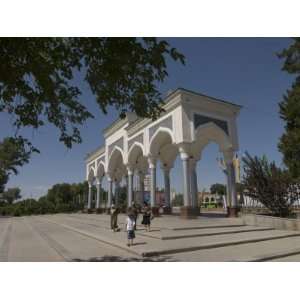  Gate to the Navoi Park, Tashkent, Uzbekistan, Central Asia 