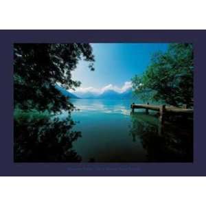   Annecy Lake   Poster by Christian Haase (28x20)