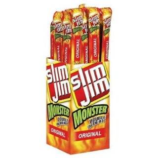   Jim Monster Smoked Snacks, Original, 1.94 oz Sticks, 18 ct by Slim Jim