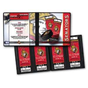   Ottawa Senators Ticket Album   Book Holder Display