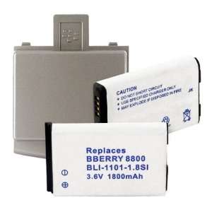  Replacement for BLACKBERRY 8800 LI ION 1800mAh/SILVER 
