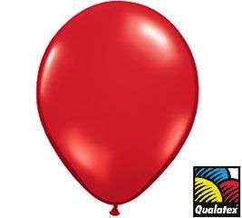 Qualatex 5 Latex Balloons Ruby Red 25 Pack 14210  
