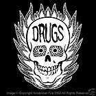 Drugs Skull Shirt ACID Head Grateful Dead Psycho Crazy