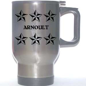  Personal Name Gift   ARNOULT Stainless Steel Mug (black 