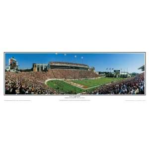  Rob Arra College Stadium Framed Panoramic of University of 
