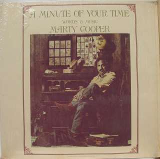 MARTY COOPER a minute of your time LP BR 15004 VG+  