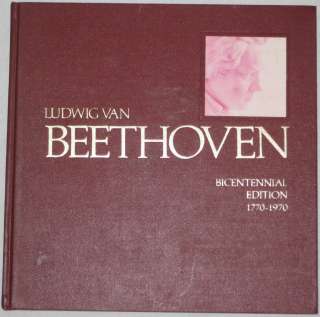 Ludwig Van Beethoven by Hans Schmidt, Joseph Schmidt Gorg andVG+/G 