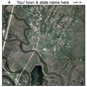    Aerial Photography Map of Darien, Georgia 2010 GA 