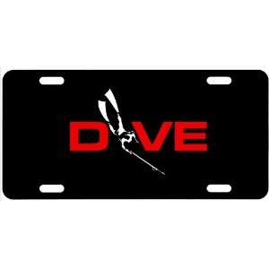  Free Diver License Plate 