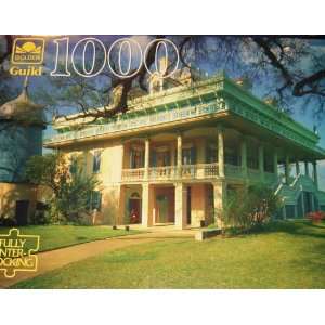  Golden Guild 1000 Piece Louisiana Plantation Jigsaw Puzzle 