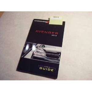  2012 Dodge Avenger Owners Manual Dodge Books