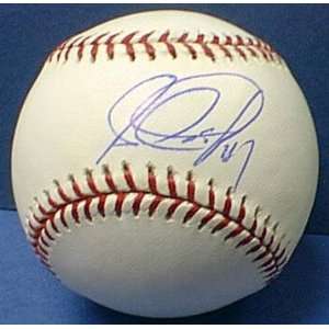 Luis Castillo Autographed Baseball 