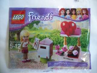   Friends #30105 Stephanie Polybag Valentine Mailbox Heart, Flower NIP
