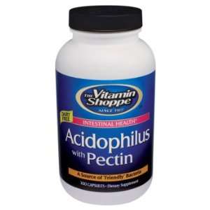 Vitamin Shoppe   Acidophilus With Pectin, 300 capsules