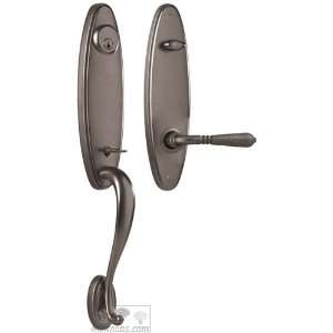   single deadbolt handleset with legacy lever in wea