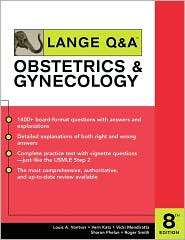 Lange Q&A Obstetrics & Gynecology, Eighth Edition, (0071461396), Louis 