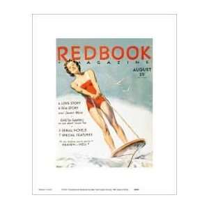   Print   Redbook IV, August 1933   Artist Hearst  Poster Size 15 X 12