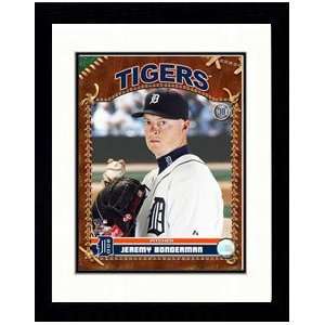  Detroit Tigers   07 Jeremy Bonderman Studio Framed Photo 