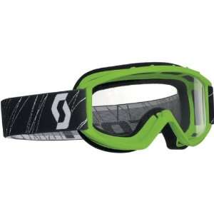 Scott 89Si Youth Off Road Motorcycle Goggles Eyewear   Green / Clear 
